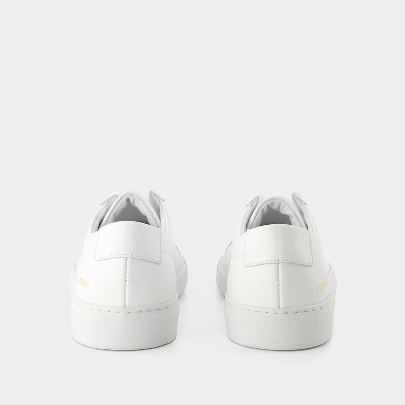 Original Achilles Low Sneakers - Common Projects - Cuir - Blanc