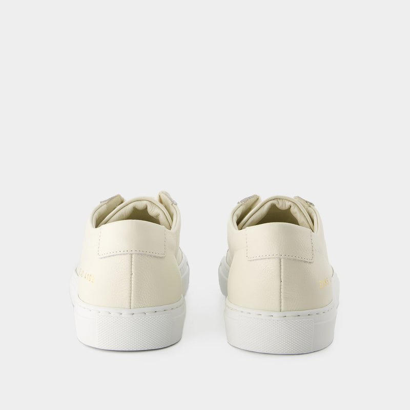 Original Achilles Contrast Sneakers - Common Projects - Leather - Off White