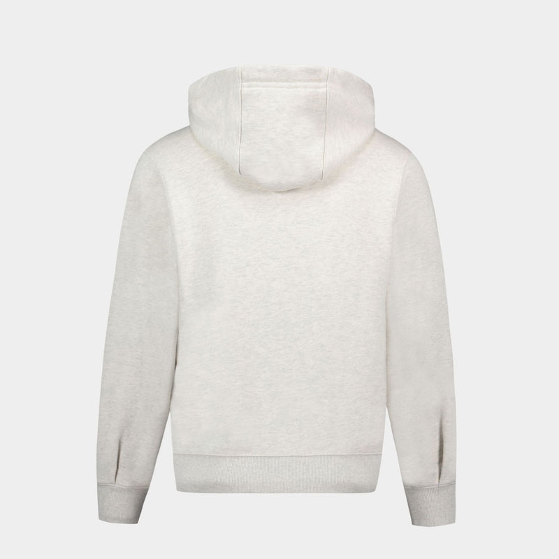 Hoodie - Ader Error - Cotton - White