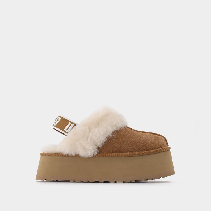 Funkette in Brown Shearling