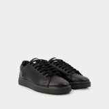 Orion Sneakers in Black Leather