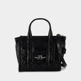 The Mini Tote in Black Leather