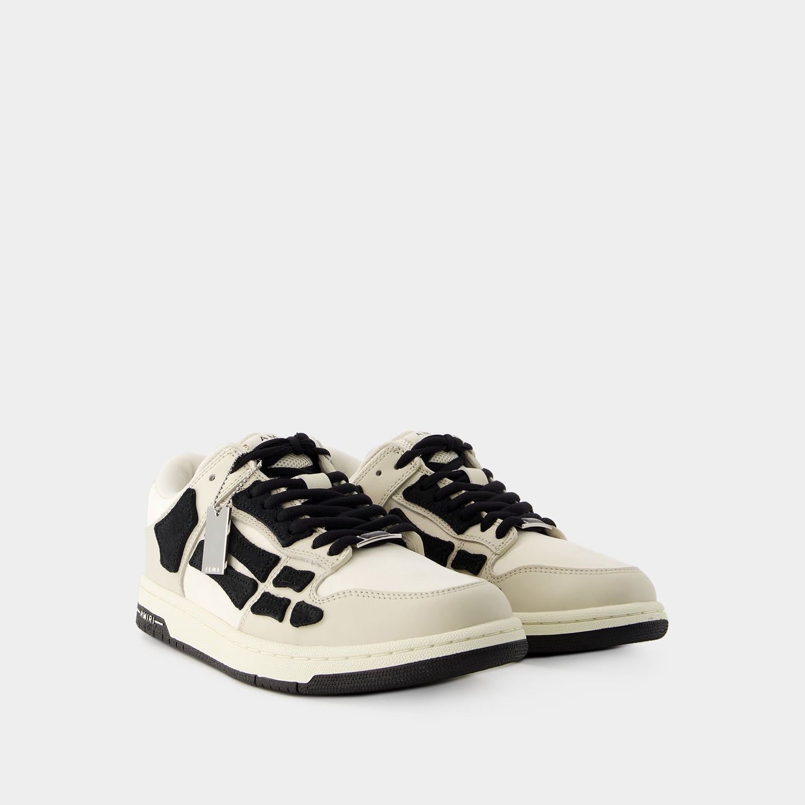 AMIRI CHUNKY SKEL TOP LOWスニーカー　新品未使用 AMIRI - 新品 AMIRI SKELL TOP レザースニーカーの通販 by