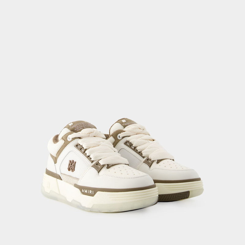 Ma 1 Sneakers - Amiri - Leather - Brown/White