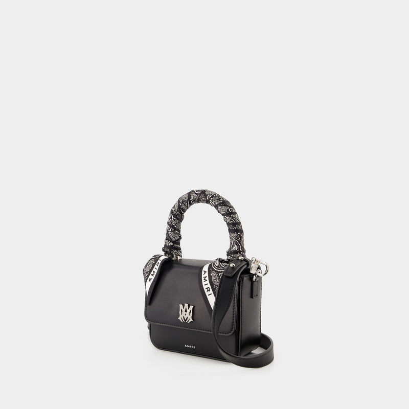 Micro Ma Bag - Amiri - Leather - Black