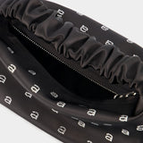 Scrunchie Mini  Handbag - Alexander Wang -  Black - Synthetic