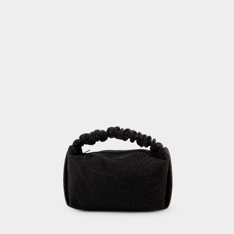 Mini Scrunchie Bag - Alexander Wang - Polyester - Black