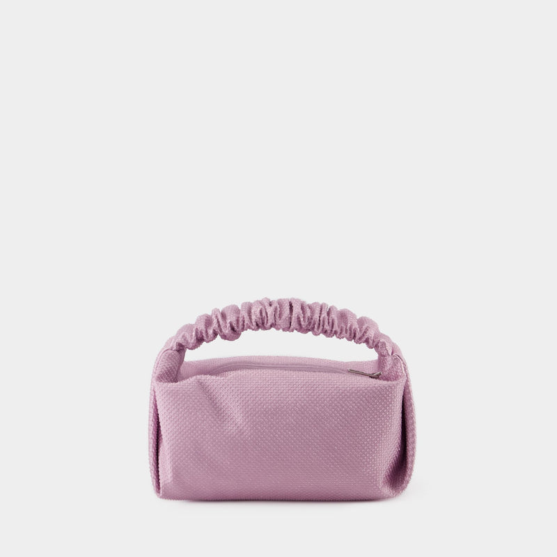 Mini Scrunchie Handbag - Alexander Wang - Polyester - Winsome Orchid