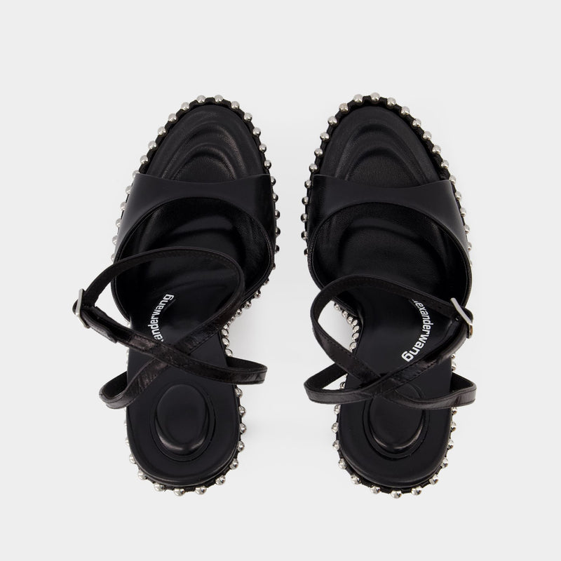 Nova 145 Sandals - Alexander Wang - Leather - Black