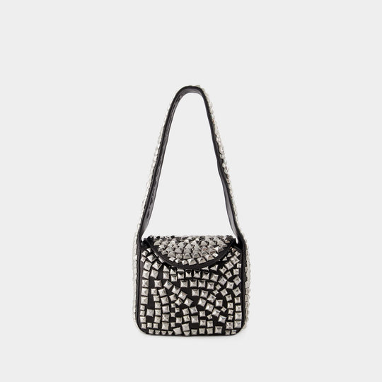 Hobo Spike Small Bag - Alexander Wang - Leather - Black
