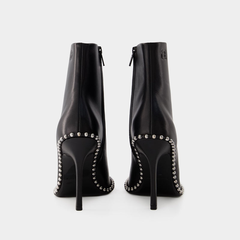 Nova 105 Ankle Boots - Alexander Wang - Leather - Black