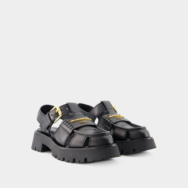 Carter Cage Sandals - Alexander Wang - Leather - Black