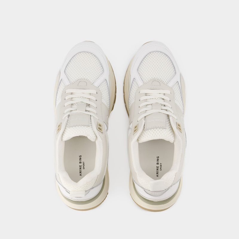 Sneakers Dina Anine Bing Piel Blanco