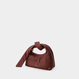 Mini Grace Bag - Anine Bing - Leather - Dark Cherry