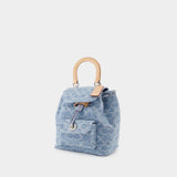 Riya Backpack 21 - Coach - Canvas - Blue