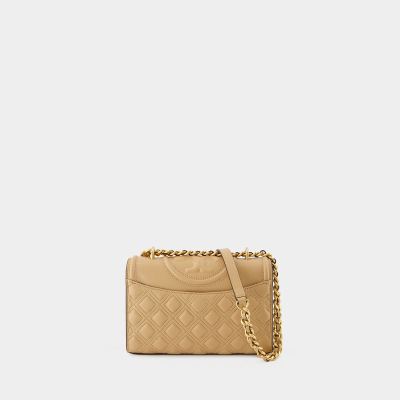 Fleming Small Crossbody - Tory Burch -  Desert Dune - Leather