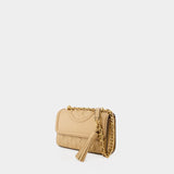 Fleming Small Crossbody - Tory Burch -  Desert Dune - Leather