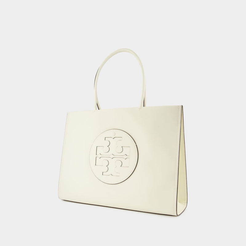 Eco Ella Tote Hobo Bag - Tory Burch - White - Vegan Leather