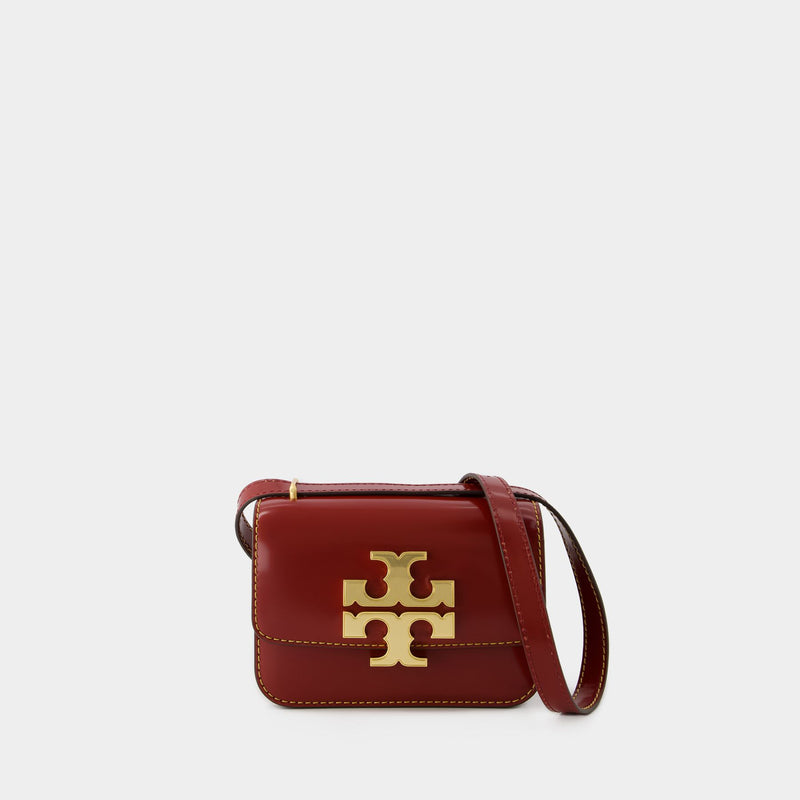 Eleanor Small Convertible Bag - Tory Burch - Leather - Red