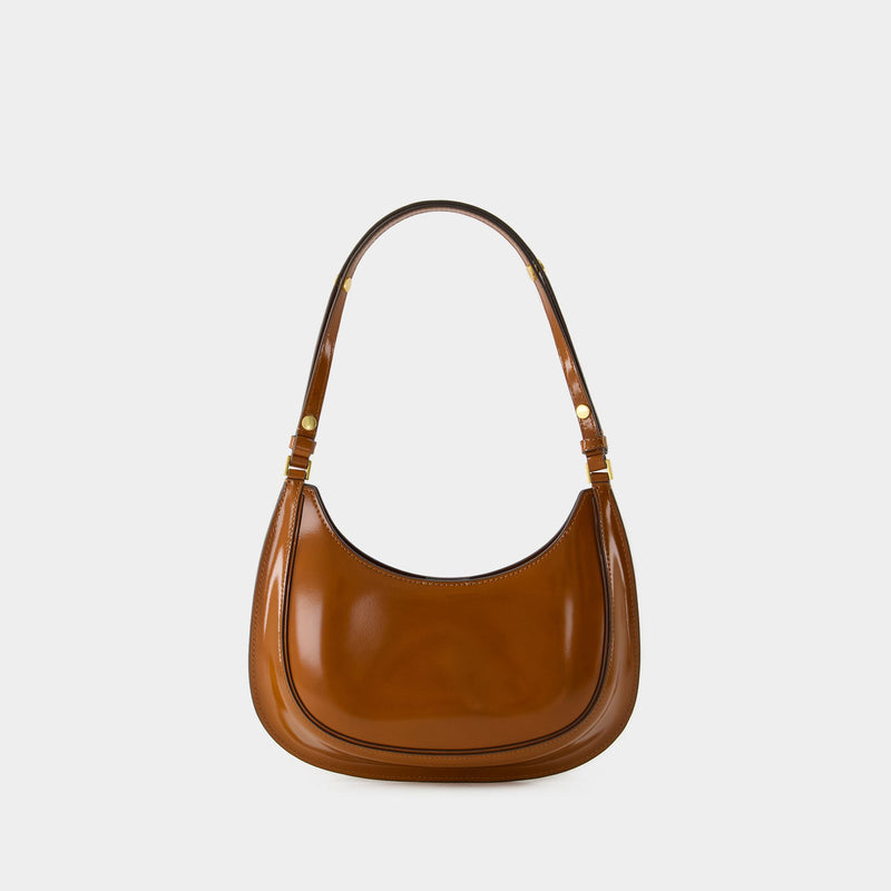 Robinson Crescent Hobo Bag - Tory Burch - Leather - Brown