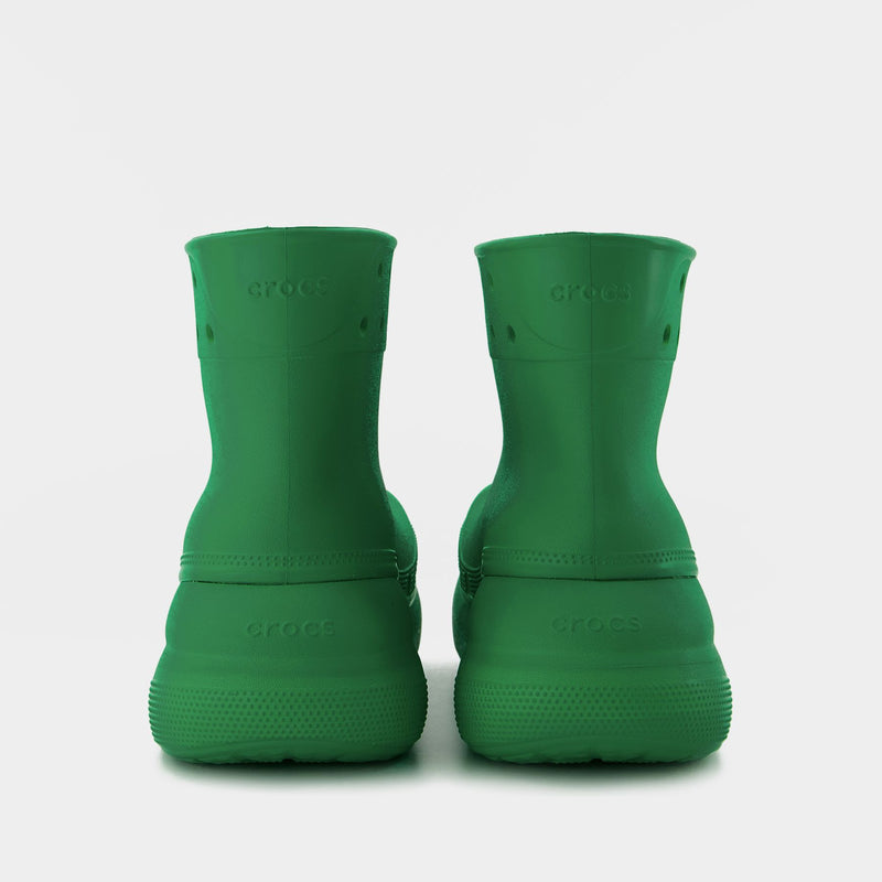 Classic Crush Boots - Crocs - Grass Green - Synthetic