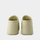 Siren Chain Slides - Crocs - Thermoplastic - Beige