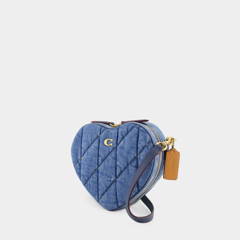 Heart Crossbody - Coach - Leather - Blue