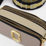 The Snapshot Crossbody - Marc Jacobs -  Cement Multi - Leather
