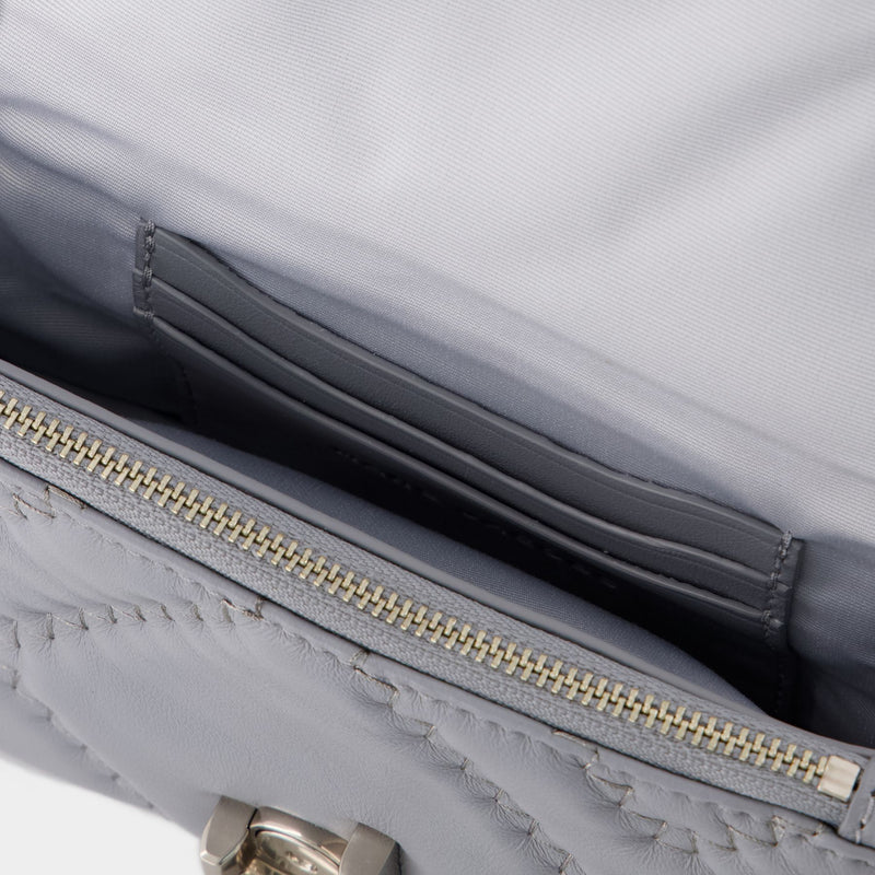 The Mini Shoulder Bag - Marc Jacobs - Leather - Grey