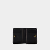 The Mini Compact Wallet - Marc Jacobs - Leather - Black