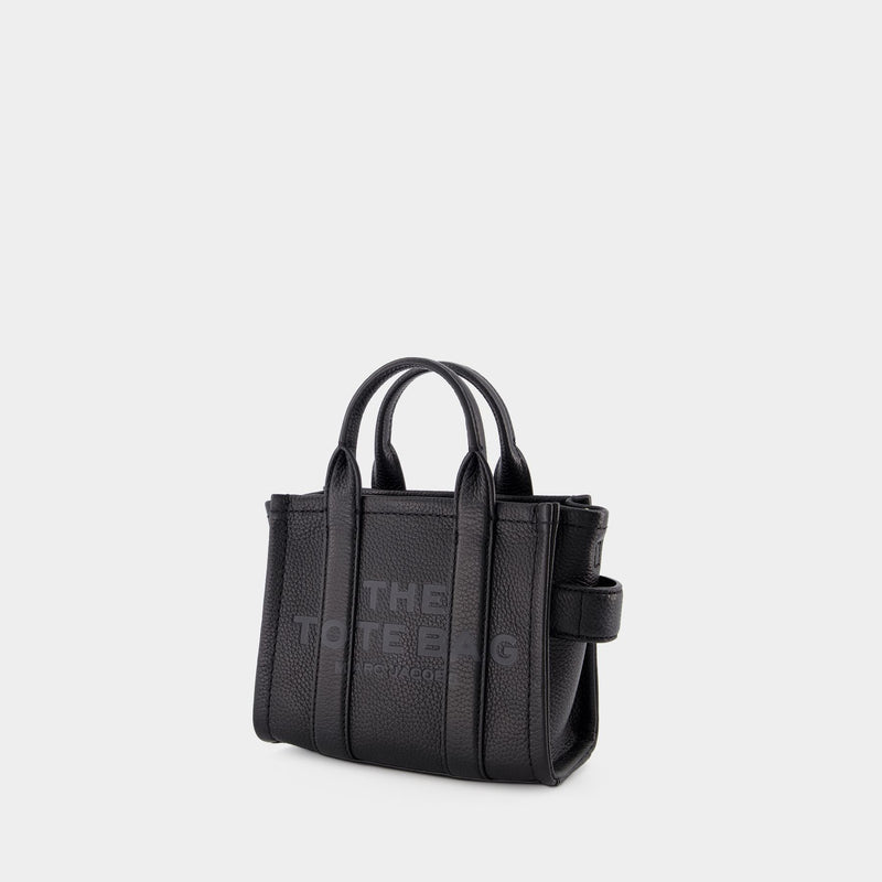 The Mini Crossbody Tote - Marc Jacobs - Leather - Black