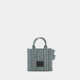 The Micro Tote Bag - Marc Jacobs - Cotton - Blue