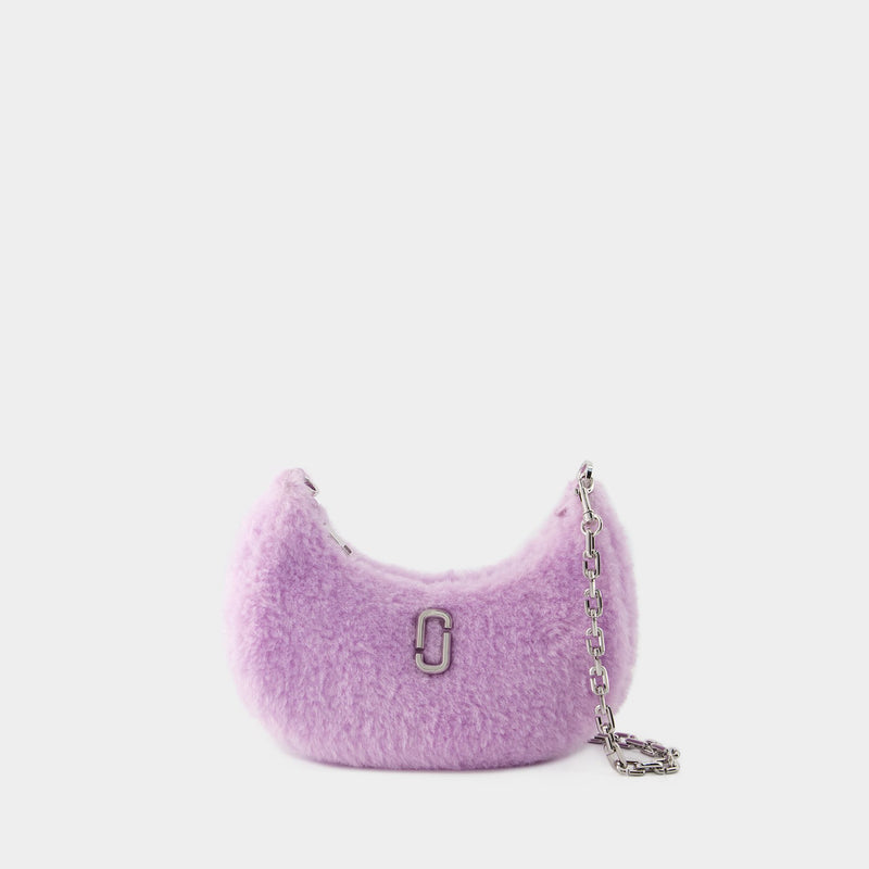 Marc Jacobs The J Marc Mini Leather Shoulder Bag | Purple | MILANSTYLE.COM