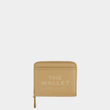 The Mini Compact Wallet - Marc Jacobs - Leather - Brown