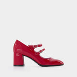 Alice Pumps - Carel - Red - Patent Leather
