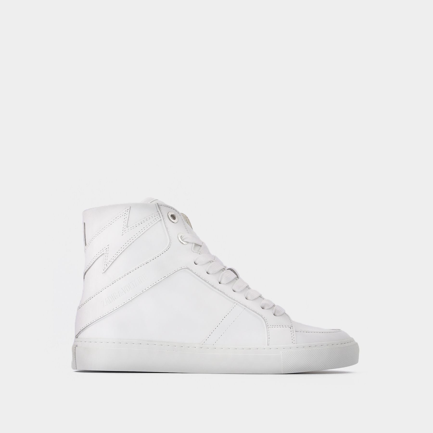 Zadig & Voltaire ZV1747 High Top Flash Crush Leather