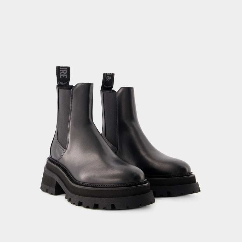 Chelsea Ankle Boots - Zadig&Voltaire - Leather - Black