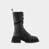 Ride Boots - Zadig & Voltaire - Leather - Black