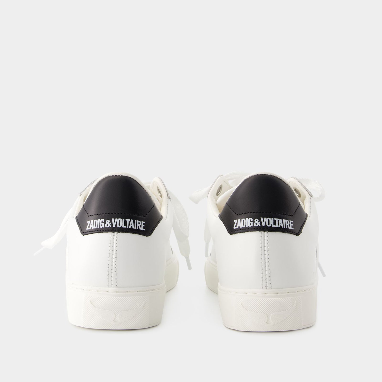 La Flash Sneakers Zadig Voltaire Leather White