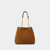 Bourse Bag in Brown Leather