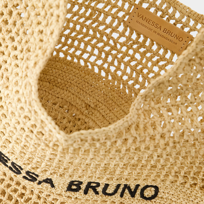 Hobo Bag - Vanessa Bruno - Raffia - Beige