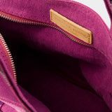 Cabas S Shopper Bag - Vanessa Bruno - Linen - Pink Sorbet