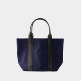 Denim Shopper Bag - Vanessa Bruno - Cotton - Blue Denim