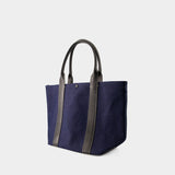 Denim Shopper Bag - Vanessa Bruno - Cotton - Blue Denim