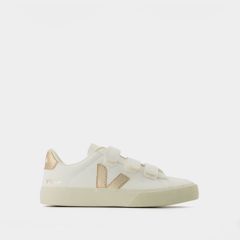 Recife Logo Sneakers - Veja - Leather - White Platine