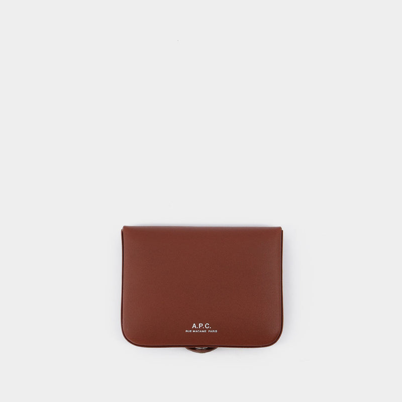 Josh Wallet - A.P.C. - Hazelnut - Leather