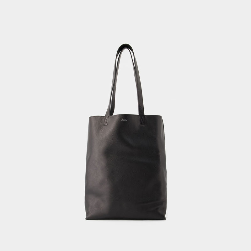 Maiko Shopper Bag - A.P.C. - Leather - Black