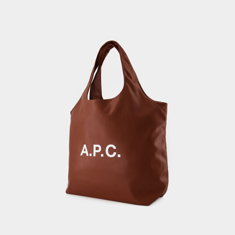 Ninon Tote Bag - A.P.C - Synthetic - Brown