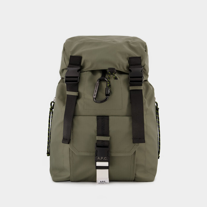 Treck Backpack - A.P.C. - Khaki - Nylon