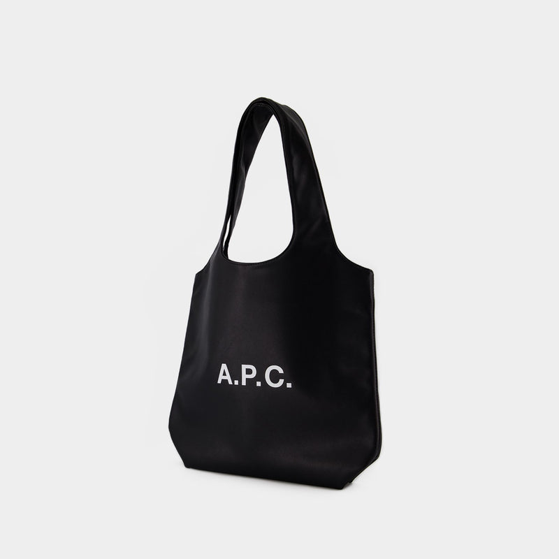 Tote Ninon Small - A.P.C. - Synthetic Leather - Black